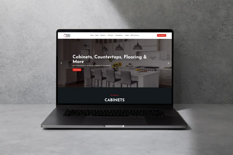 Edwards Design Group website project preview