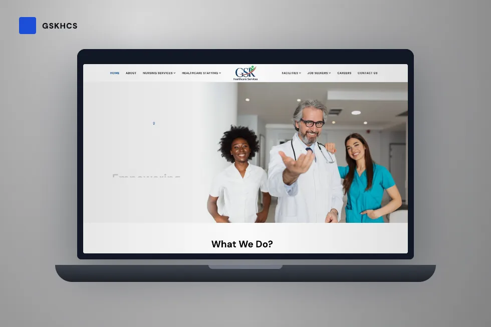 GSKHCS website project preview